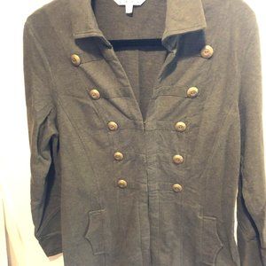 CAbi green military style jacket